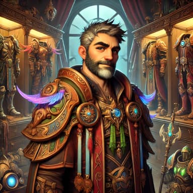 Transmog Collector Portrait