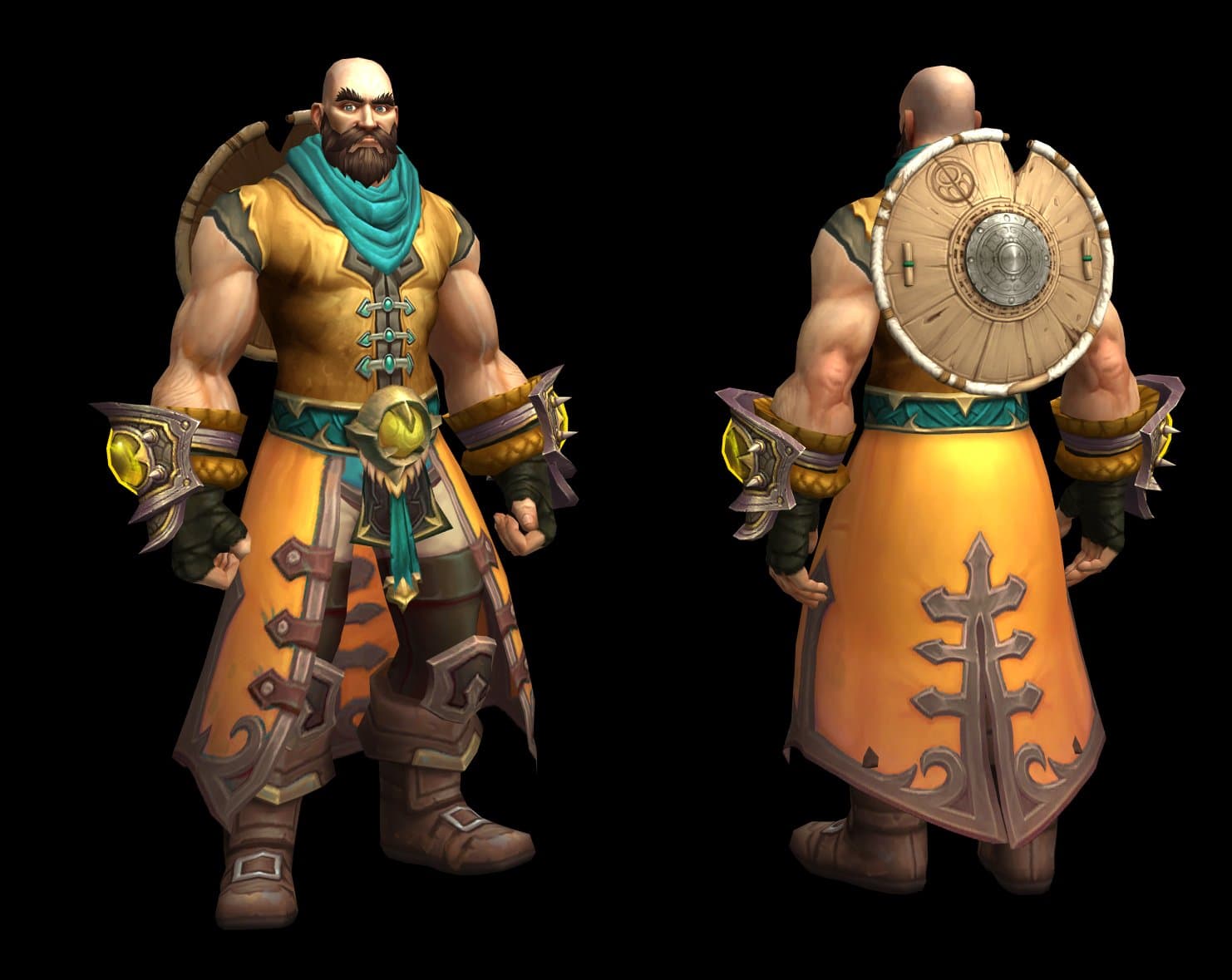 Mystic Wayfarer - Human Monk